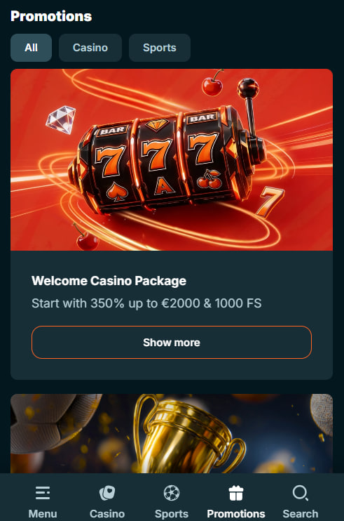 Eurospin Play Casino mobile